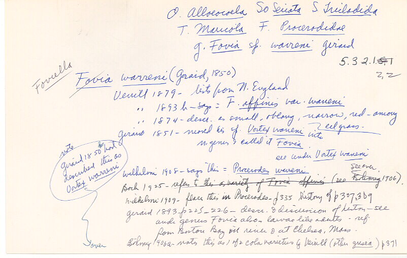 index card