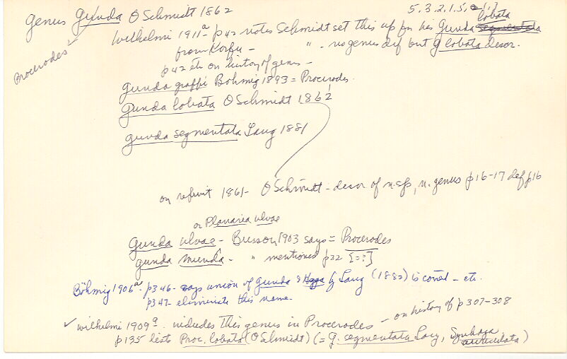 index card