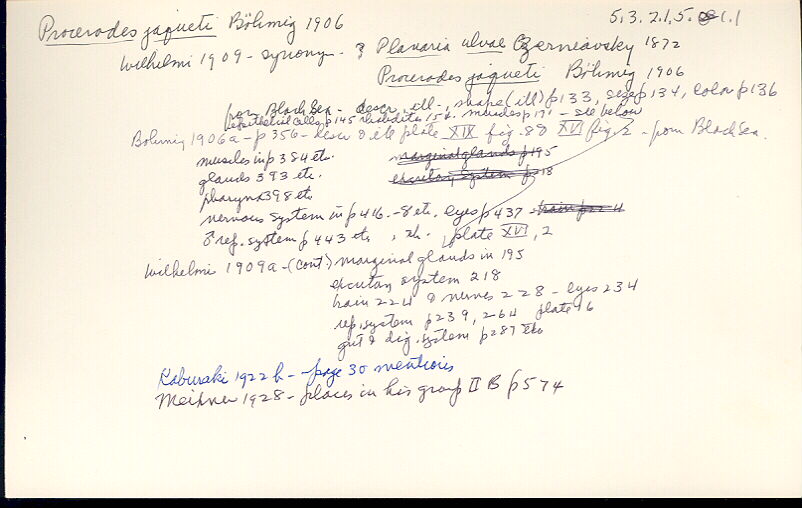 index card