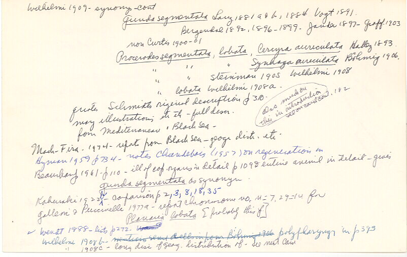 index card