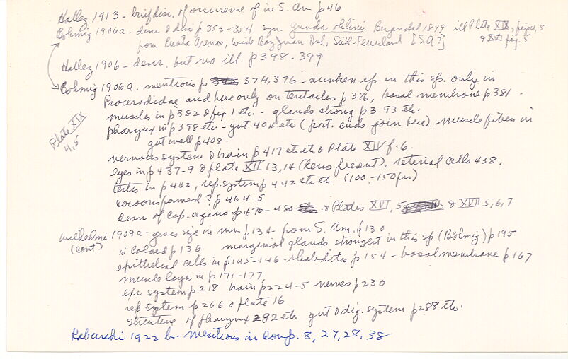 index card