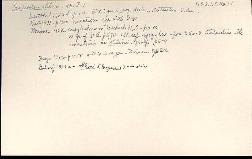 index card