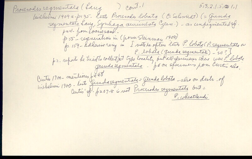 index card