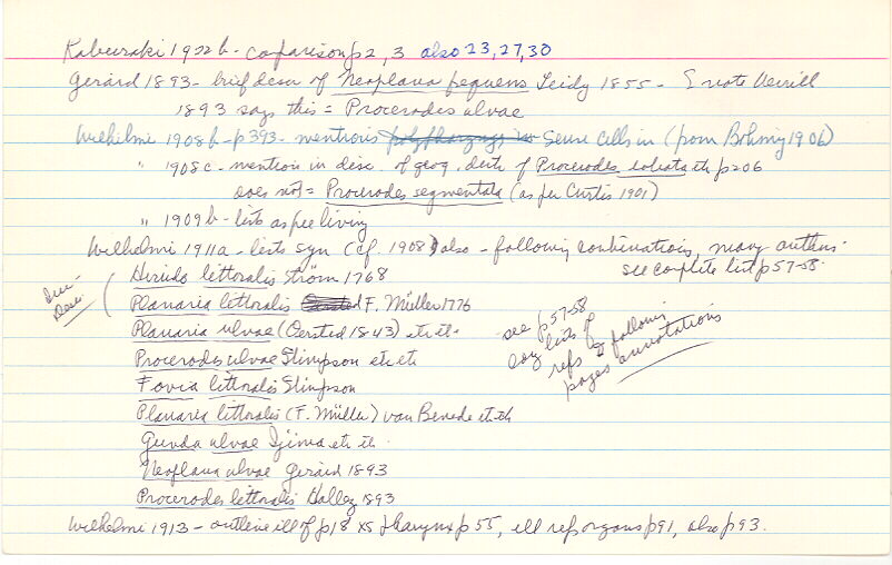 index card