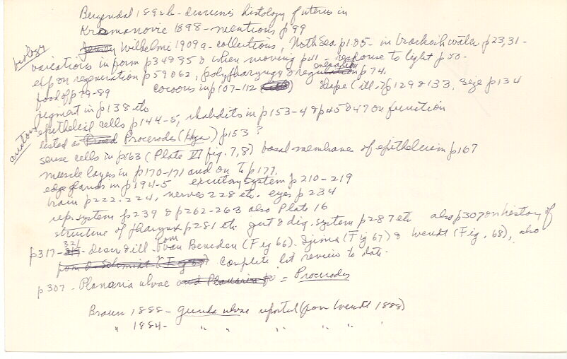 index card