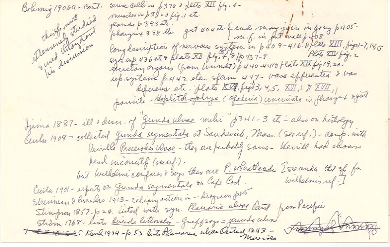 index card