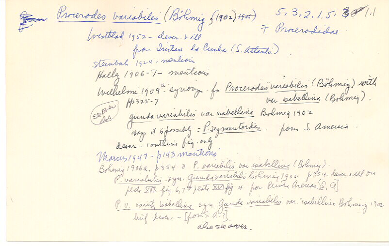 index card