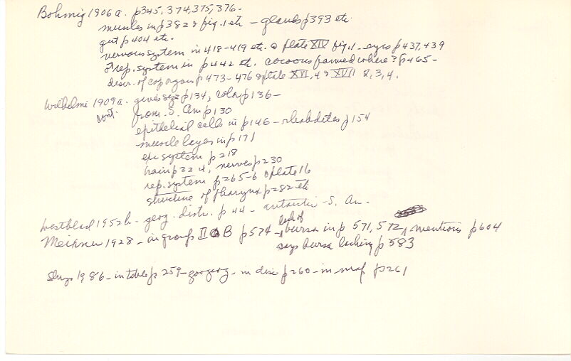 index card