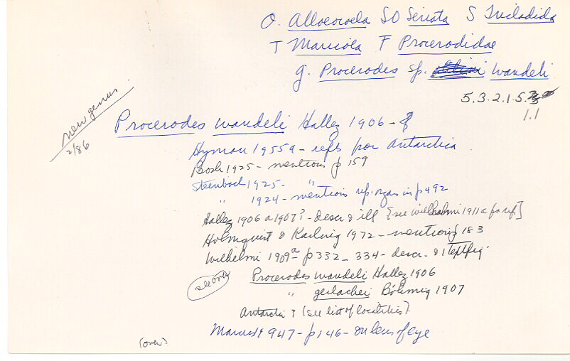 index card