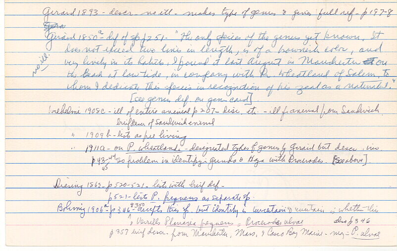 index card