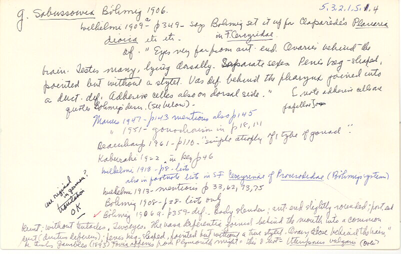 index card