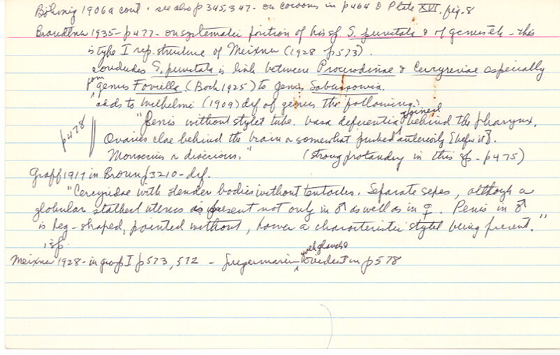 index card