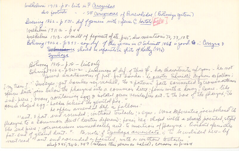 index card