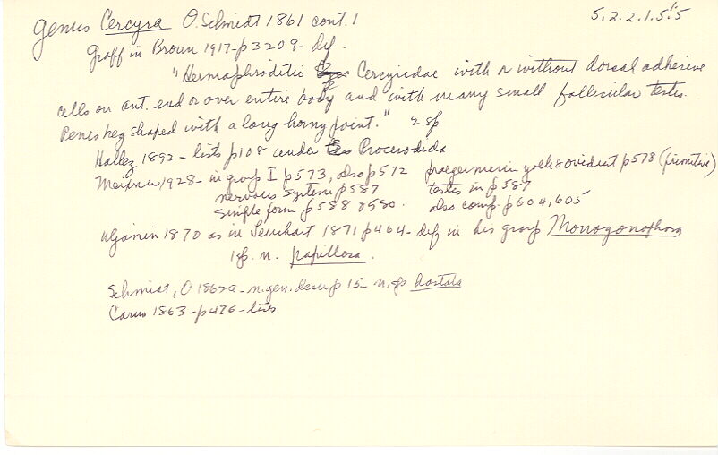 index card