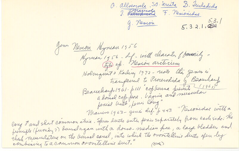 index card