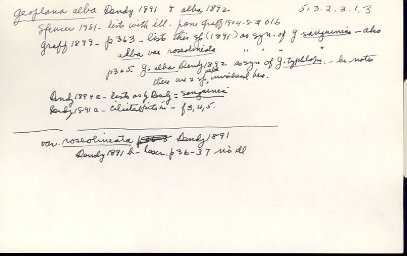 index card