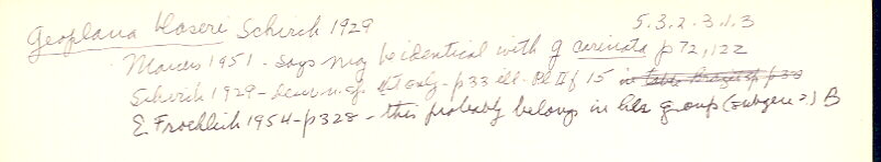 index card