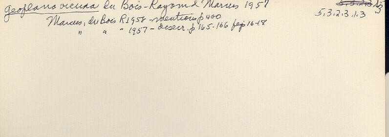 index card