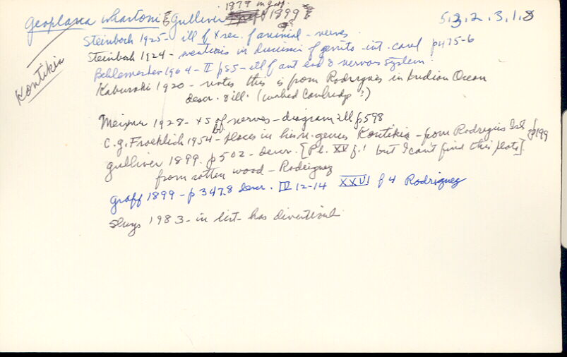index card