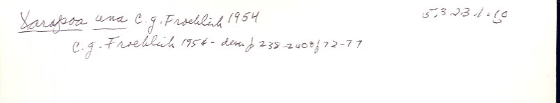 index card