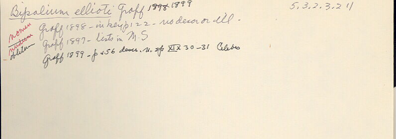 index card