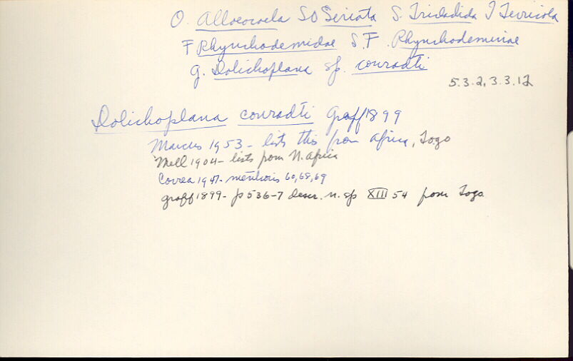 index card