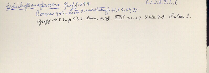 index card
