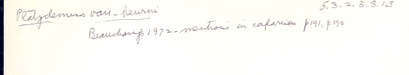 index card
