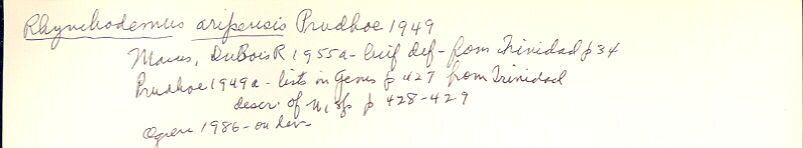 index card