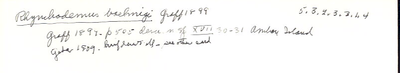 index card