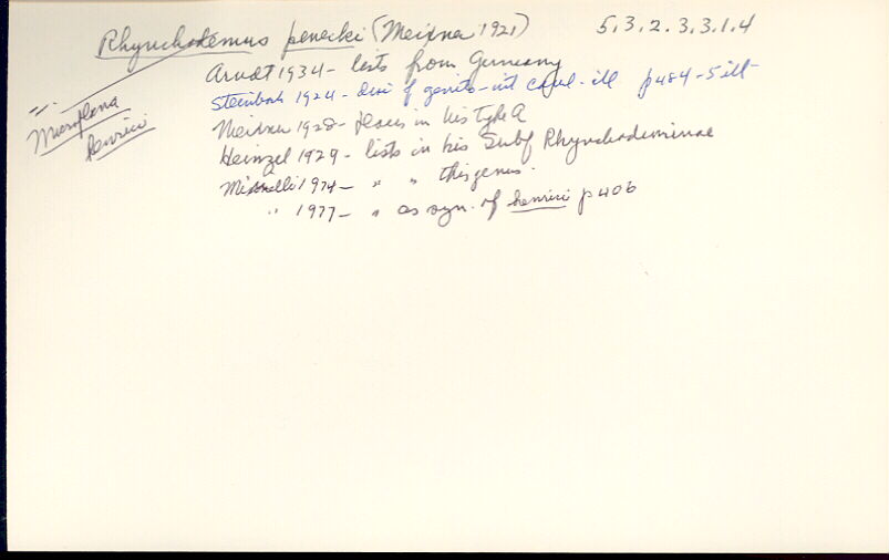 index card