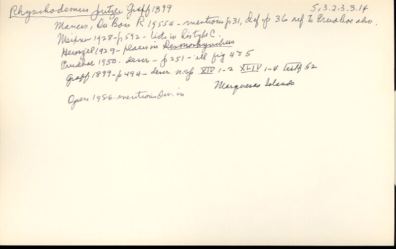 index card