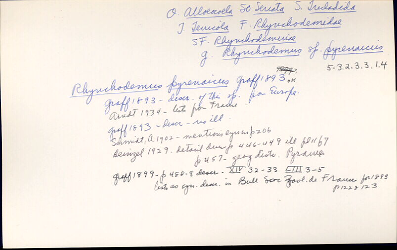 index card
