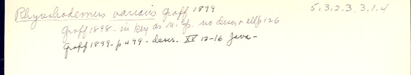 index card