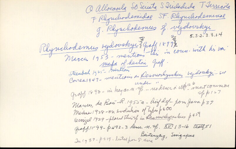 index card