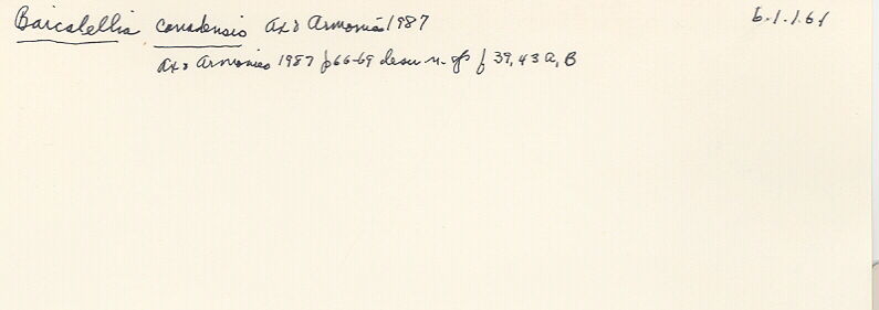 index card