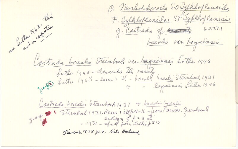 index card
