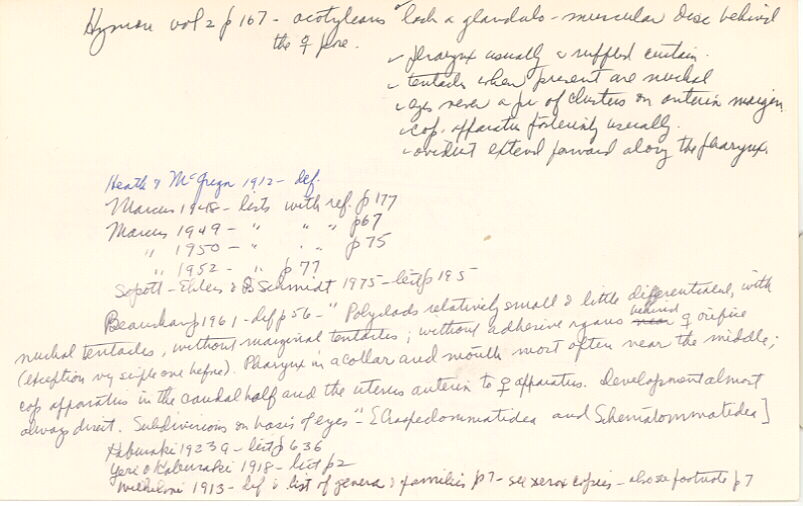 index card
