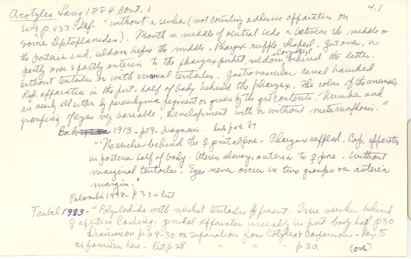 index card