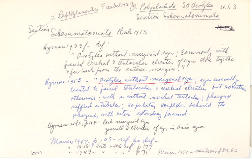 index card