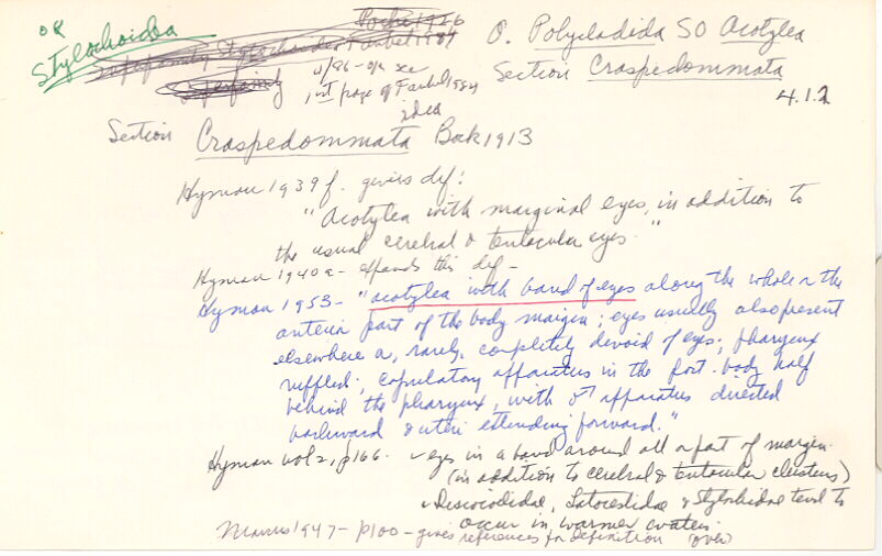 index card