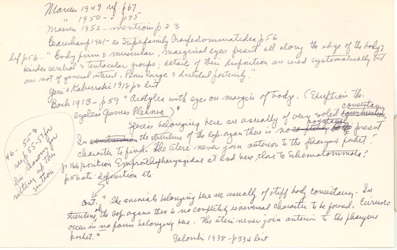 index card