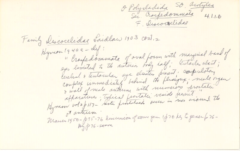 index card