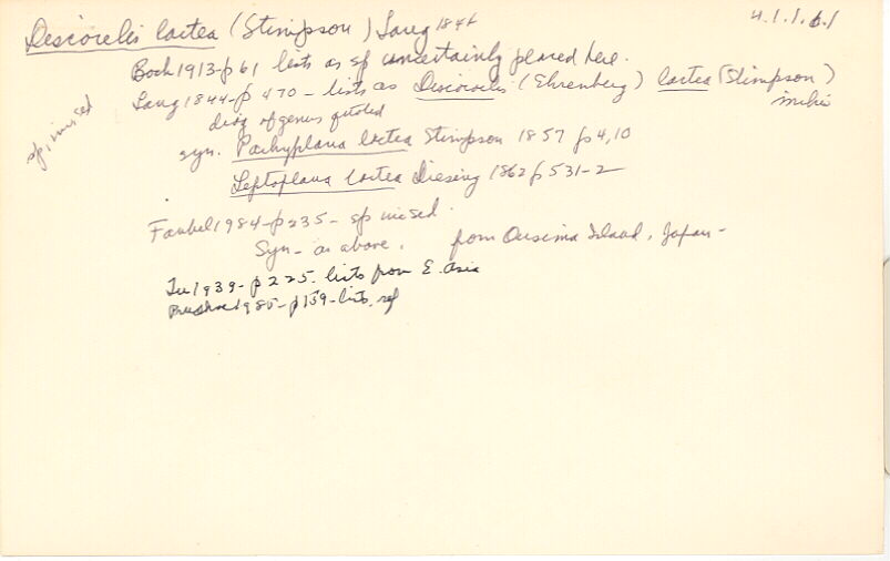 index card