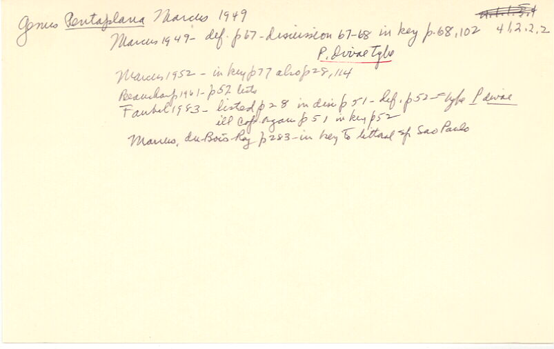 index card