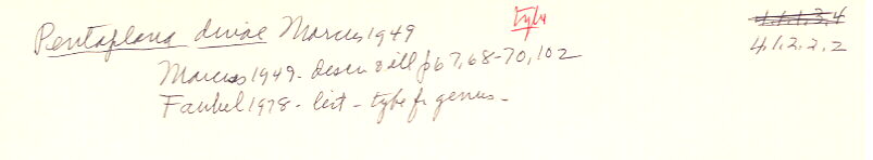 index card