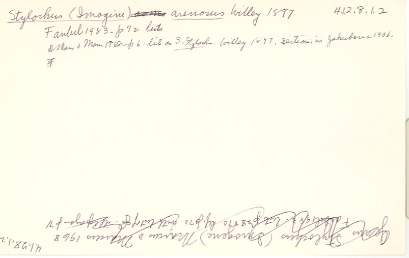 index card