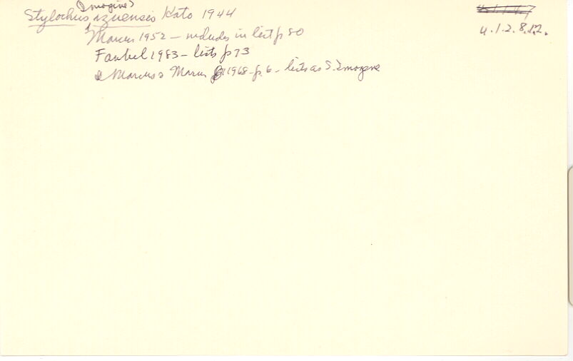 index card