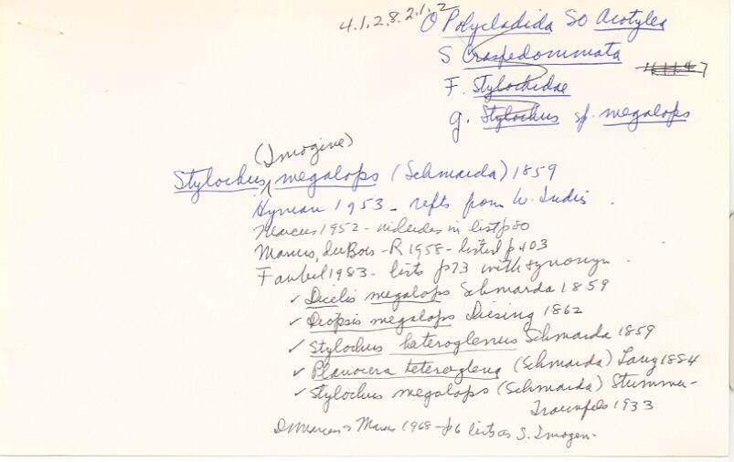 index card