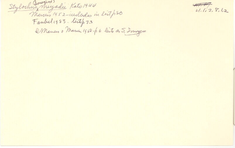 index card